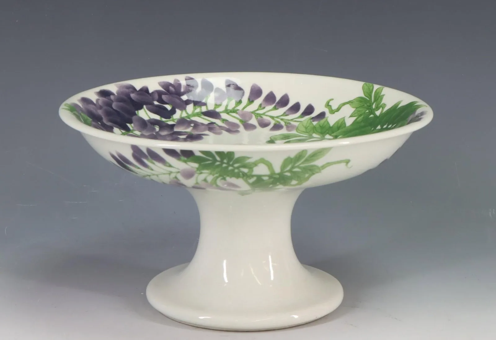 Makuzu Kozan Japanese Porcelain Compote